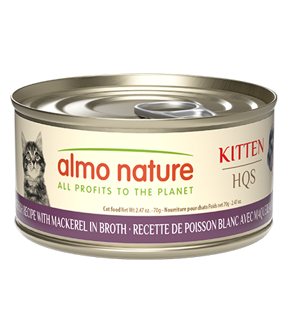 【Almo Nature - Kitten】Canned Cat Food - Salmon and Tuna - 2.5 oz