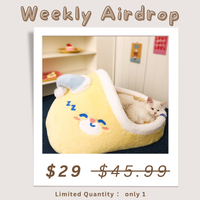 【Weekly Airdrop 3.23-3.29】Mango Hug Soft & Cozy Pet Bed