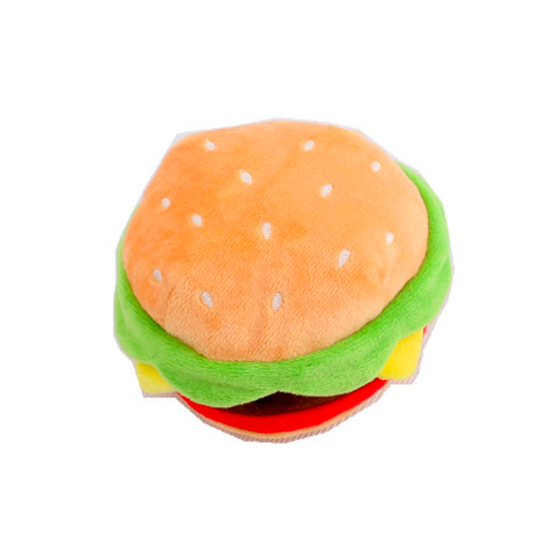 Burger Squeaky Toy