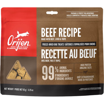 【Orijen】Freeze-Dried Dog Treats - Ranch-Raised Beef - 92g