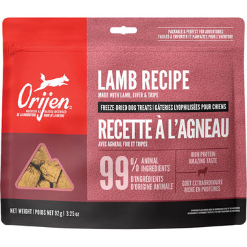 【Orijen】Freeze-Dried Dog Treats - Grass-Fed Lamb - 92g