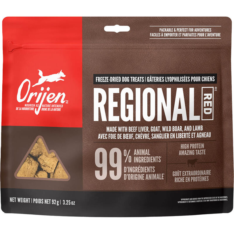 【Orijen】Freeze-Dried Dog Treats - Regional Red - 92g