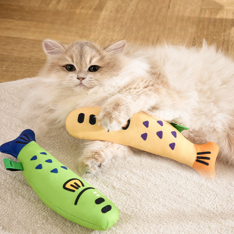 Purrfect Play: Catnip Fish Toy for Endless Fun