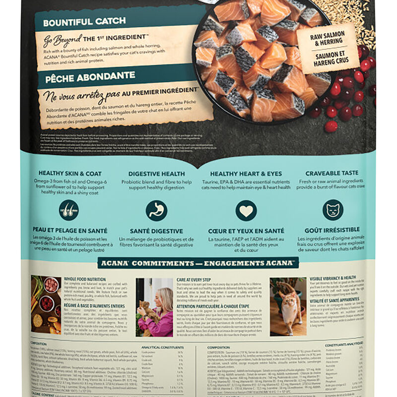 【Acana】Cat Dry Food- Bountiful Catch - 4.5kg