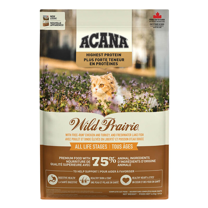 【Acana】Cat Dry Food- Highest Protein Wild Prairie - 4.5kg