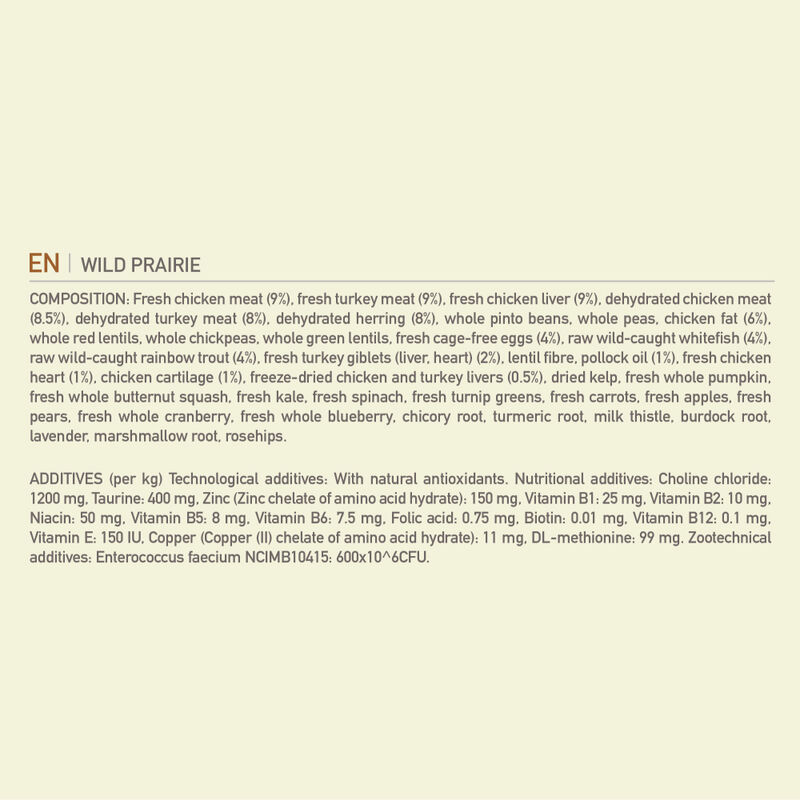 【Acana】Cat Dry Food- Highest Protein Wild Prairie - 4.5kg