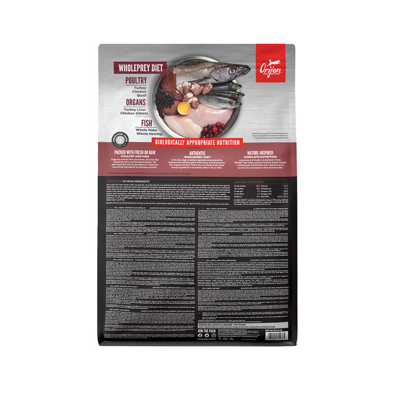 【Orijen】Dog Dry Food- Small Breed Dog- 1.8kg & 4.5kg