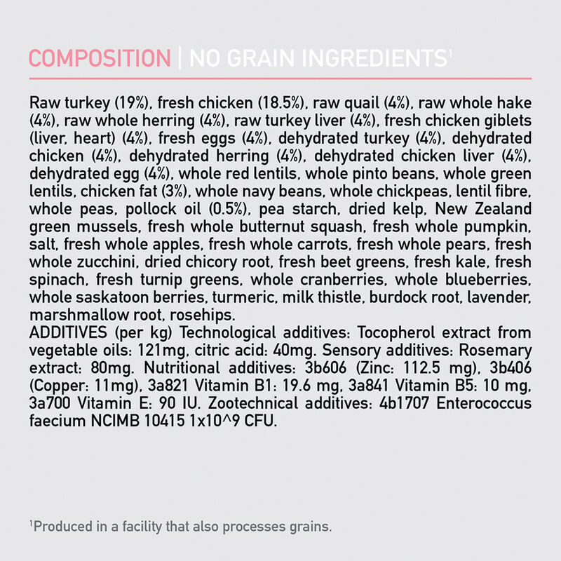 【Orijen】Dog Dry Food- Small Breed Dog- 1.8kg & 4.5kg