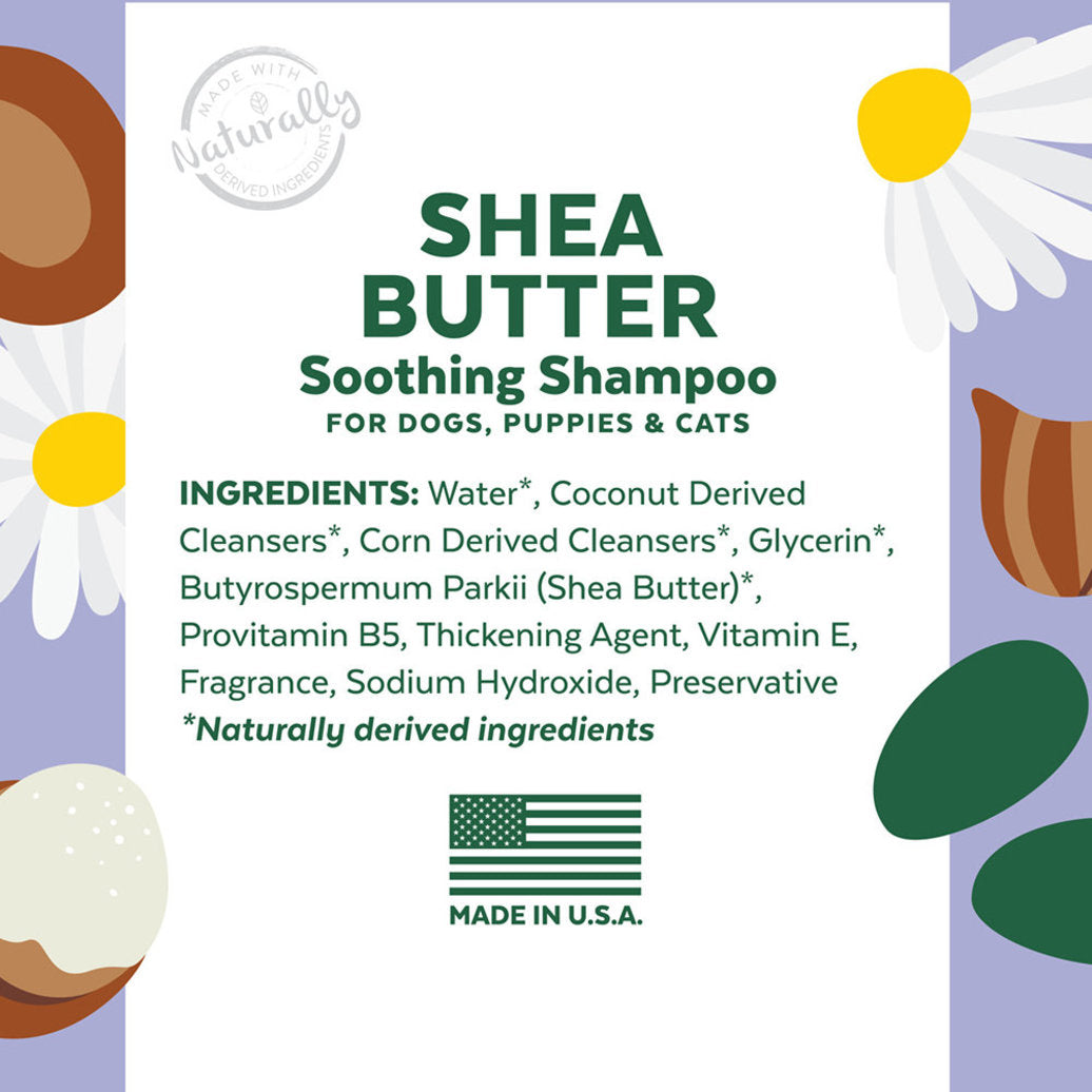 【TropiClean】Essentials - Shea Butter Soothing Shampoo