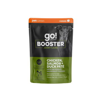 【20% OFF - DOG】NEW* GO! BOOSTER JOINT HEALTH - CHICKEN, SALMON + DUCK PÂTÉ BOOSTER