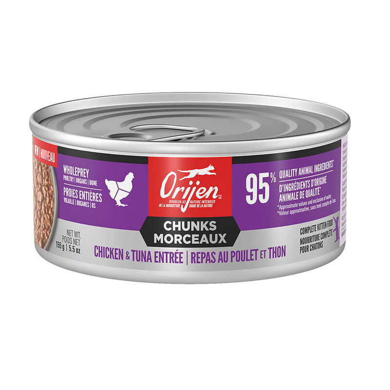 【Orijen】Cat Kitten Wet Food - Chicken + Tuna Entrée- 155g