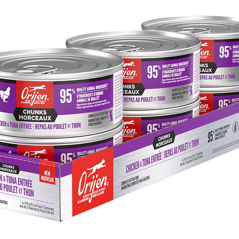【Orijen】Cat Kitten Wet Food - Chicken + Tuna Entrée- 155g