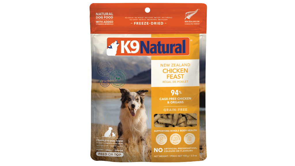【K9 Natural】Dog - Freeze-Dried Food - Chicken Feast