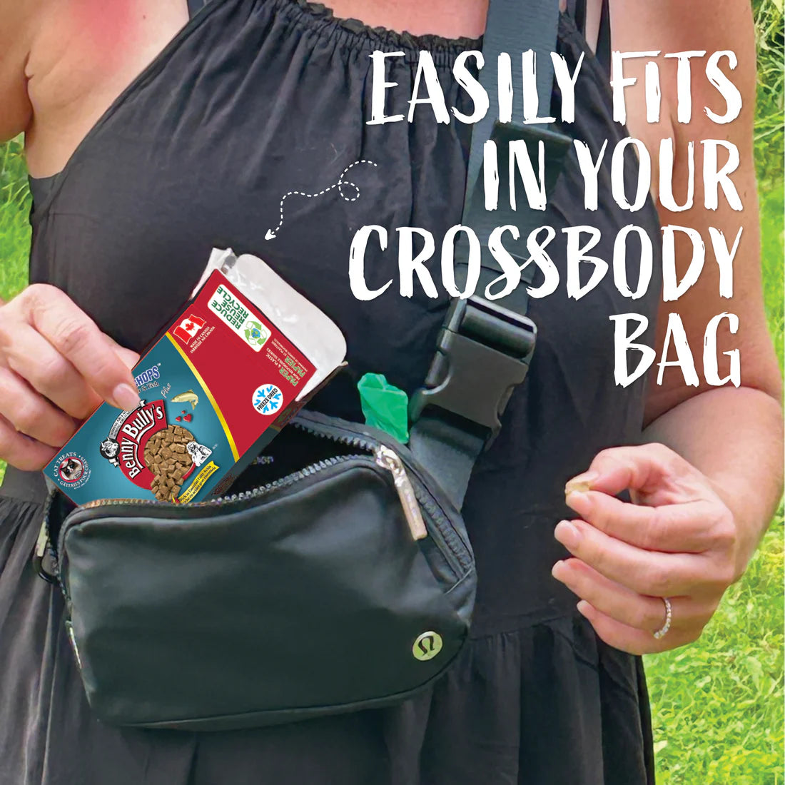 【Benny Bully's】Mini Chops Cat Treats Beef Liver Plus Fish -  0.6oz / 18g