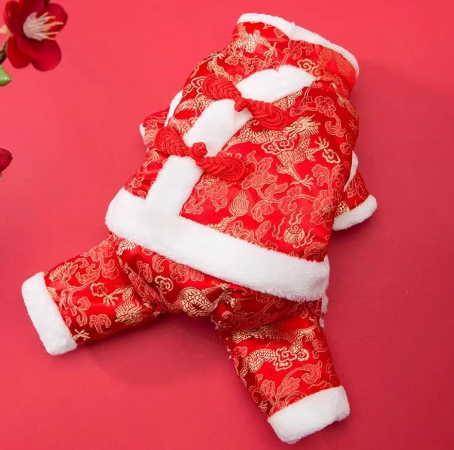 Chinese New Year Limited Traditional style pet costume