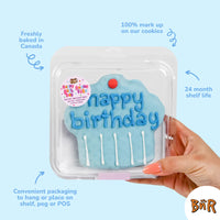 【Bosco and Roxy's BNR】Prepackaged Giant Happy Birthday Cupcake | Birthday