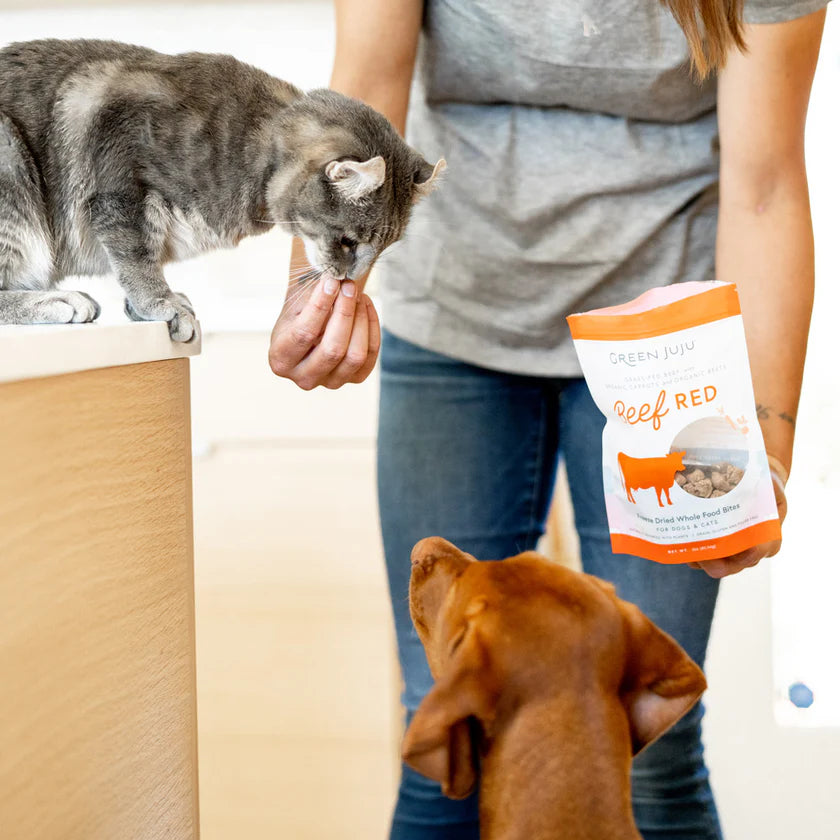 【Green Juju】Freeze Dried Whole Food Bites Beef Red -  3oz / 85g