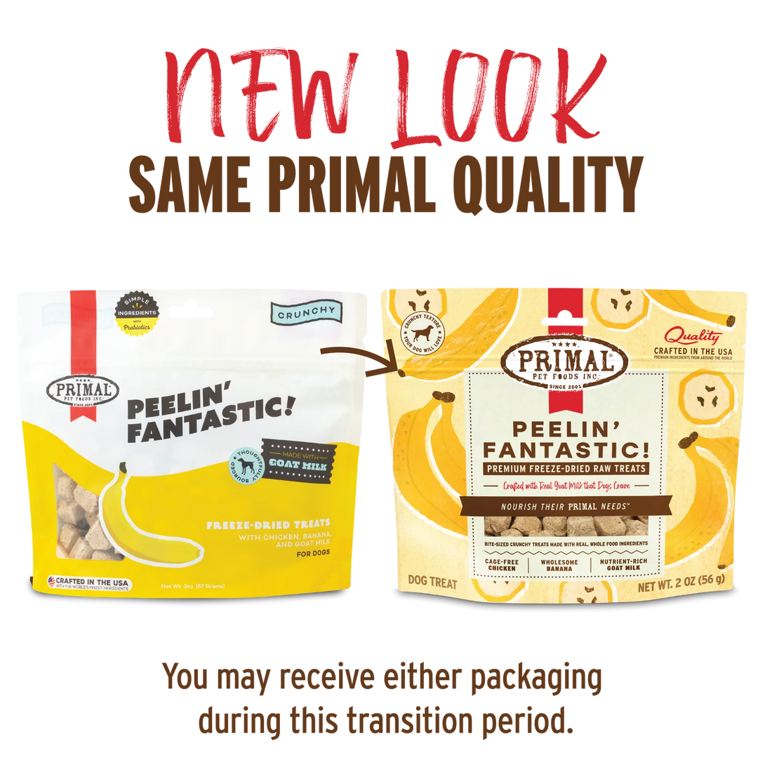【Primal】南瓜香蕉配山羊奶狗狗零食