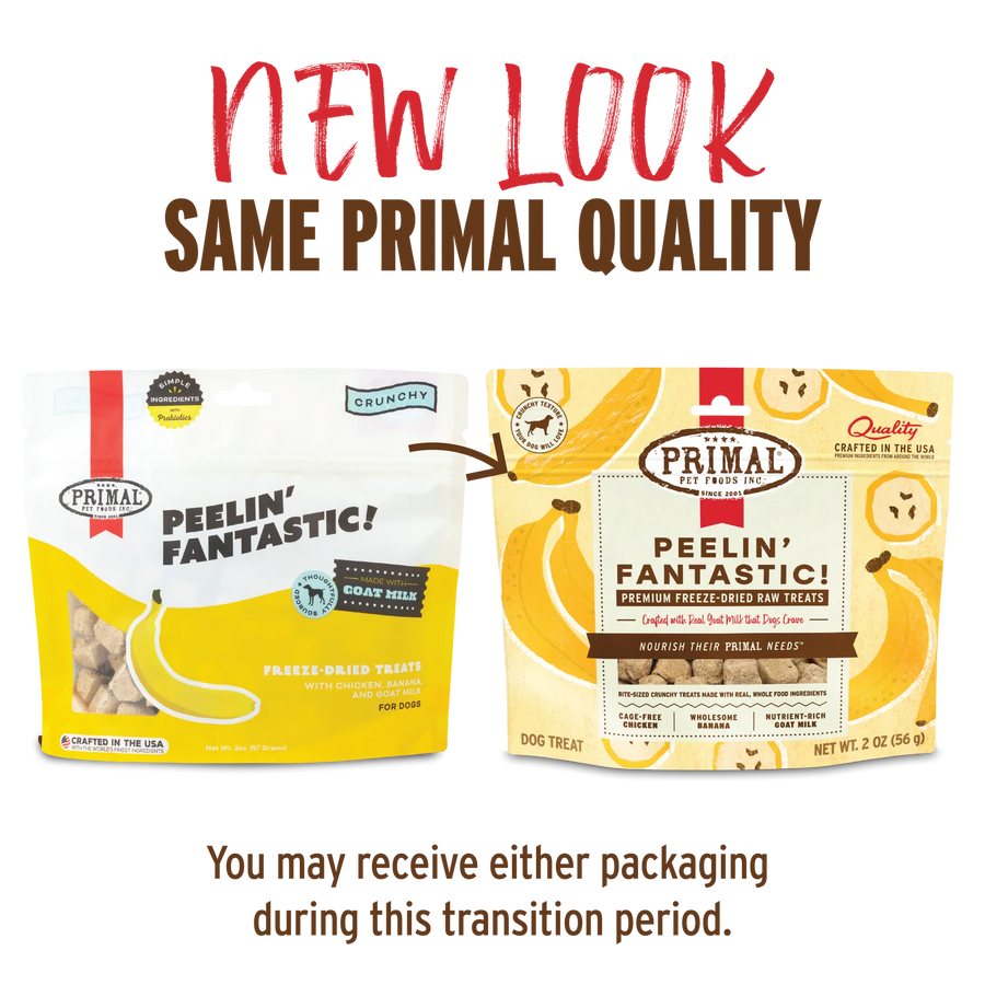 【Primal】南瓜香蕉配山羊奶狗狗零食