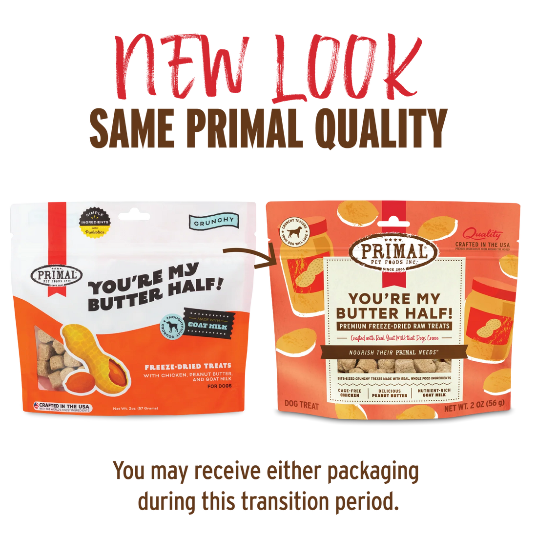 【Primal】南瓜香蕉配山羊奶狗狗零食