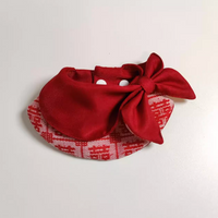 【BaoleDog】Chinese Wedding Pet Bandana Set