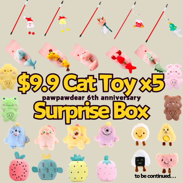 【6th Anniversary】$9.9 Cat Toy Surprise Box