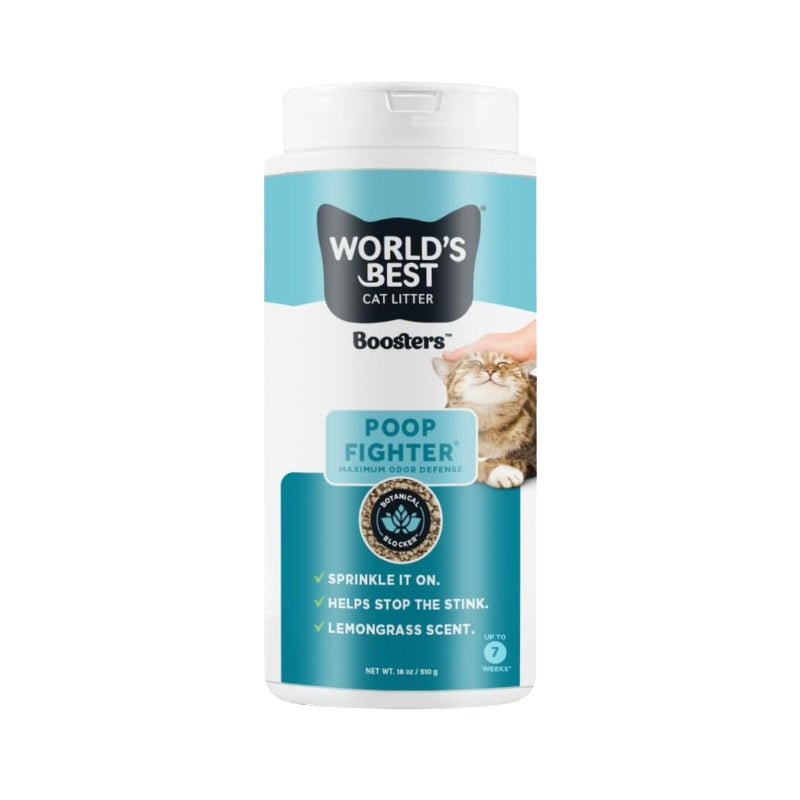 【World's Best】 Litter Booster Poop Fighter 18oz/510g
