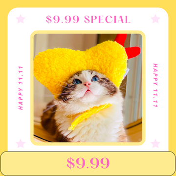 【Flash Sale】Shrimp Tempura Cute Pet Hat