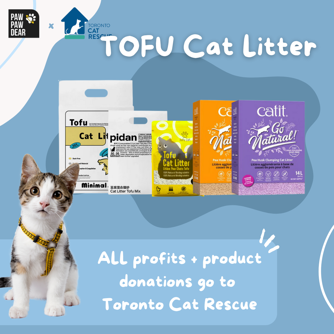 Tofu Cat Litter【Donate For Toronto Cat Rescue】