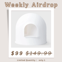 【Weekly Airdrop 3.16-3.22】Pidan "Igloo" Cat Litter Box