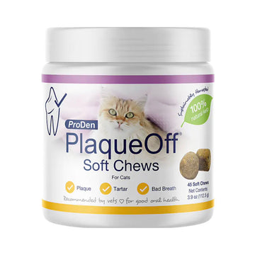 【Proden】 Plaque Off Soft Chews for Cats - 45 Soft Chews