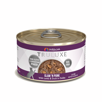 【WERUVA】Cat Can - TruLuxe Glam 'N Punk - with Lamb and Duck in Gelée 3oz