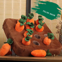 “Pull the Radish” Plush Toy – Interactive Chew & Sniff Mat for Pet