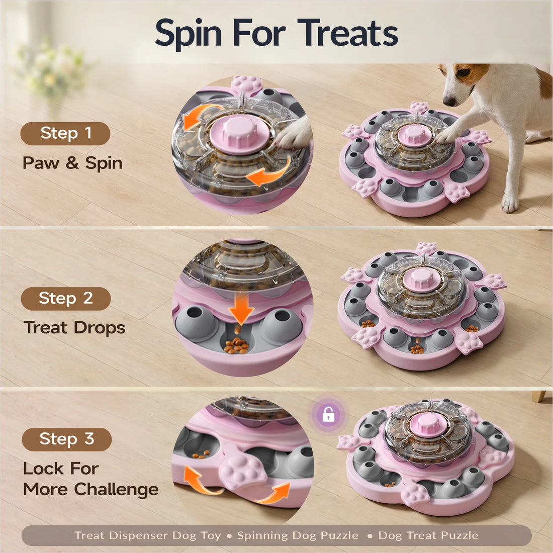 【KADTC】Smart Sunflower Interactive Puzzle Feeder (Hardness Level 3)