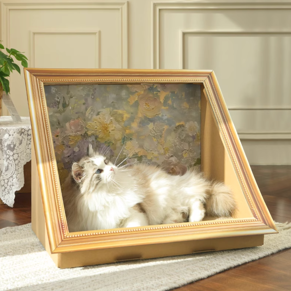 【Miaoxian’er】Oil Painting Cat Scratching Board