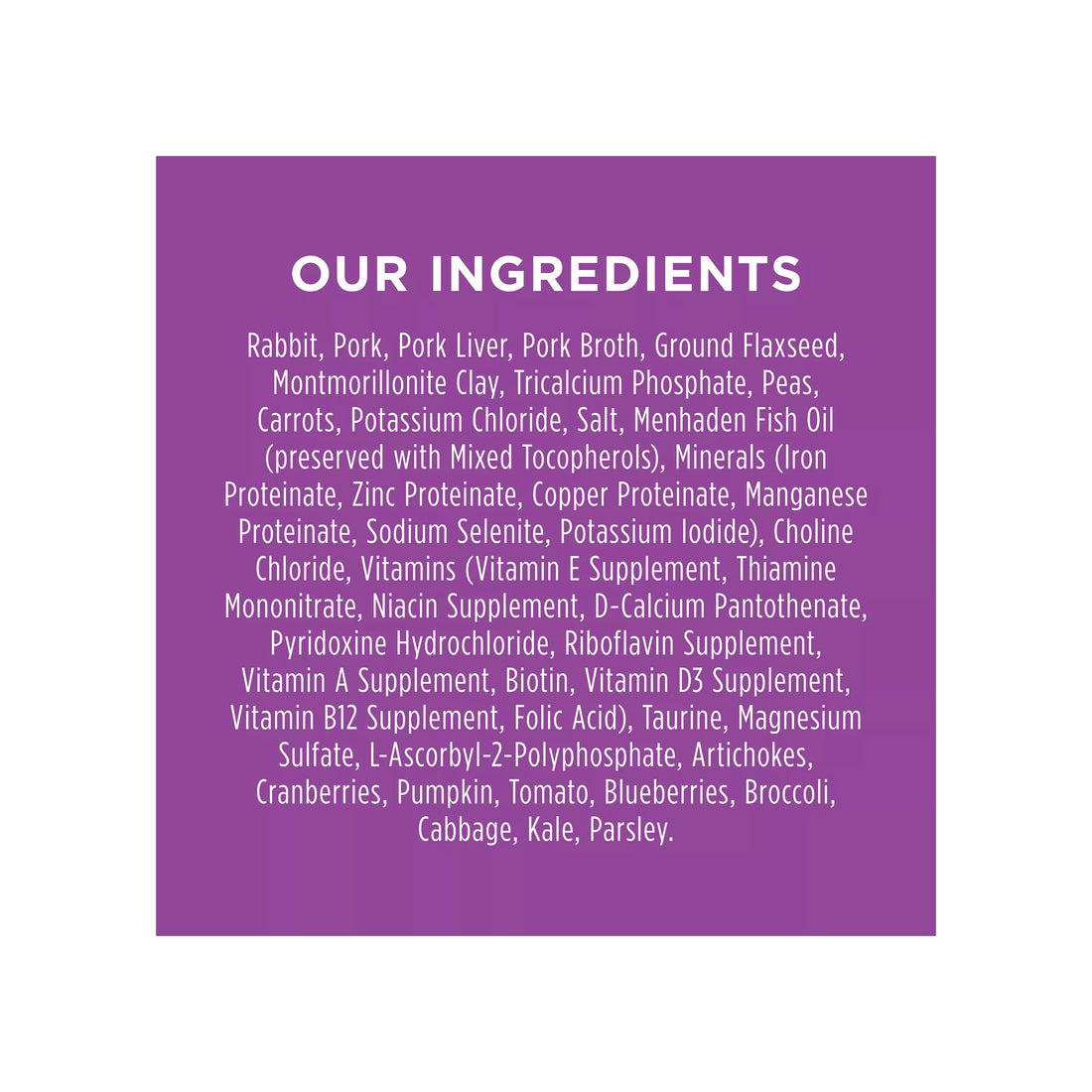 【INSTINCT】Canned Cat Food - Original Real Rabbit Recipe - 3oz