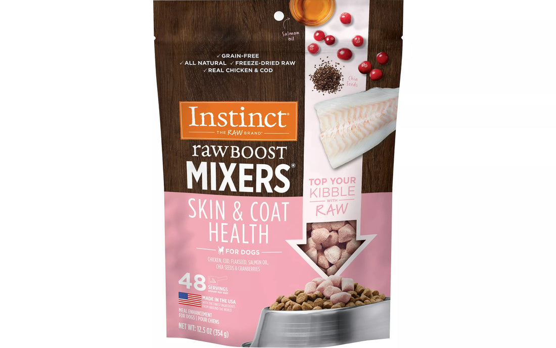 【INSTINCT - DOG】Raw Boost® Mixers Skin And Coat Health - 12.5oz