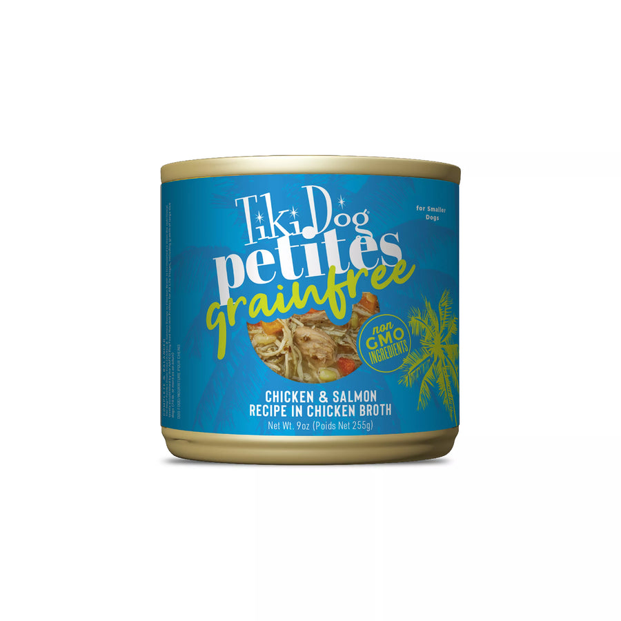 【Tiki Dog】Aloha Petites Chicken & Salmon Lomi Lomi Dog Food - 9oz