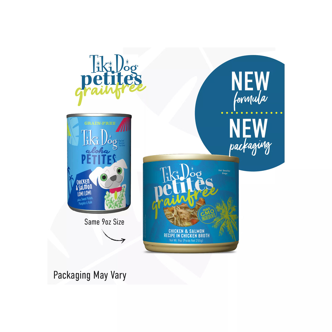 【Tiki Dog】Aloha Petites Chicken & Salmon Lomi Lomi Dog Food - 9oz