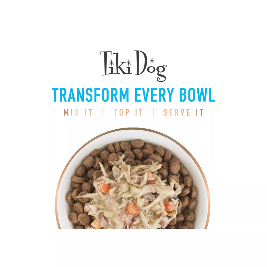 【Tiki Dog】Aloha Petites Chicken & Salmon Lomi Lomi Dog Food - 9oz