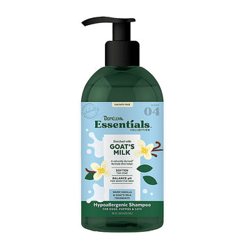 【TropiClean】Essentials - Goat Milk Hypoallergenic Shampoo