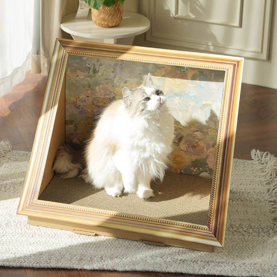 【Miaoxian’er】Oil Painting Cat Scratching Board