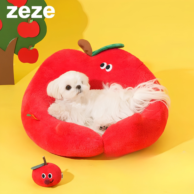 【Zeze】Apple Pet Bed