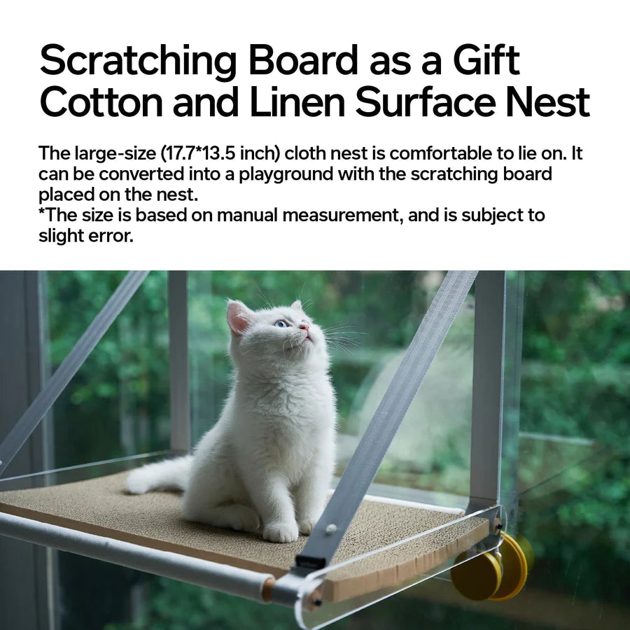 【PIDAN】窗户木质猫吊床2.0