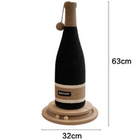 【VOA】Wine Bottle–Style Sisal Vertical Cat Scratching Post 63CM