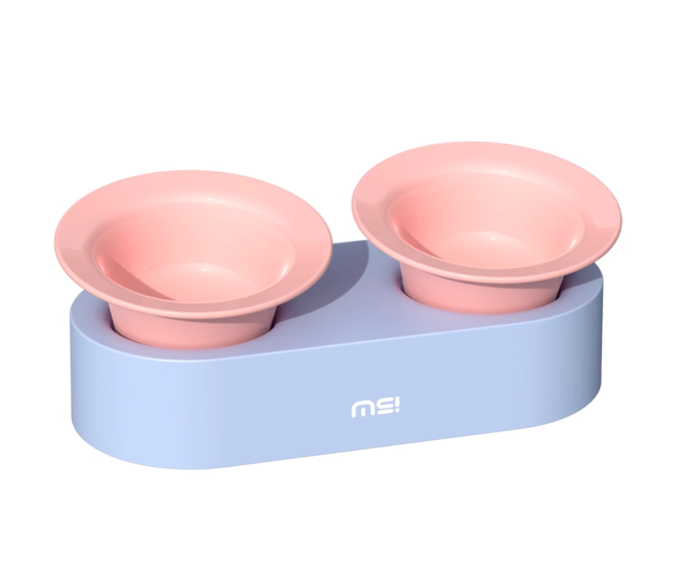 【Makesure】Cute Elevated Ceramic Pet Bowl