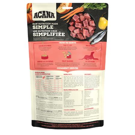 【Acana】Dog Freeze-Dried Food Morsels Ranch Raised Beef Recipe - 227g