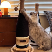 【VOA】Wine Bottle–Style Sisal Vertical Cat Scratching Post 63CM