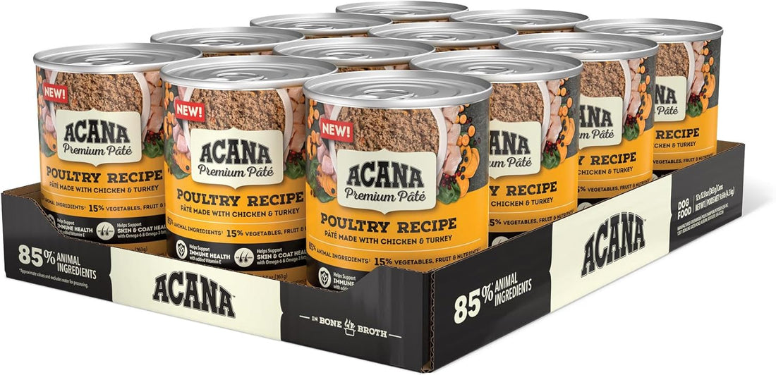 【Acana】Dog Premium Pâté - Poultry Recipe - 363g