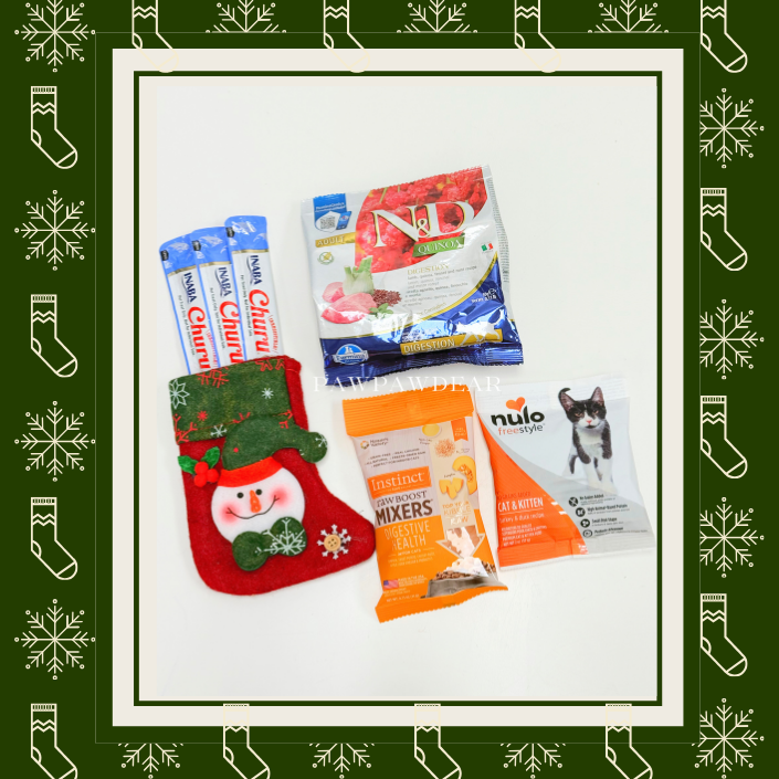 Santa Paws Socks - Cat Versions